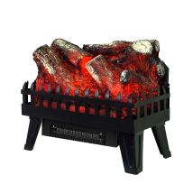 Kekai - Dekorative Elektrokamine Innenbereich Mit Holzfeuer-effekt Tragbares Utah 47.5x22x40.36 Cm 2 Levels Heizung