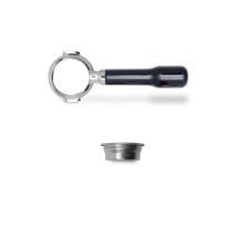 Lelit - Lelit58 Bottomless Filterholder, Argento/nero