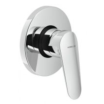 Nobili - Mezclador De Ducha Empotrado 106 Mm En Latón Cromado Hof