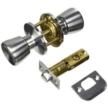 Set di pomelli per porte di passaggio – 5011988170512 – Finitura cromo satinato – Entraxe regolabile 60/70 mm – Era