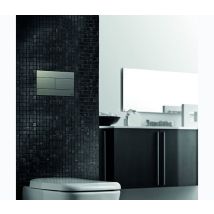 Pulsador SLIM Inox – 057141 – Acabado metálico – 7,8 mm de espesor – OLI