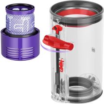 Poubelle Collecteur Réservoir Pour Dyson V10 Sv12 Sv13 Sv27 Filtre Bac À Poussière Cuve Pièces Détachées Accessoires Conteneur Pour Dyson V10 