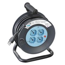 Fme - Elektrische Verlangerungskabeltrommel 50 Meter 3x15 Shuko-buchse Fervi A010/50