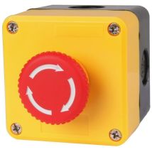 Emergency Stop Button Punch,one Emergency Stop Button + Transparent Protective Cover