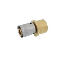 Conector de crimpado para diámetros 12 y 14 – Latón – 0,024 kg – 3369390420629