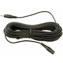 Green Feathers – 10m DC Power Extension Lead for Bird Box Cameras – 1.3mm Inner Pin, 3.5mm Outer Diameter