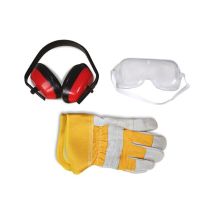 Kit De Protección Para Gafas + Guantes - Prt021 - Jr Motoculture