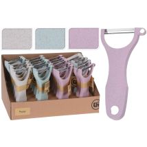 Pelapatate 13 Cm Manico In Plastica Colore Assortito