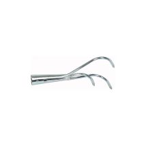Cultivador galvanizado de 3 dientes – Ideal para suelos duros – Herramienta de jardinería