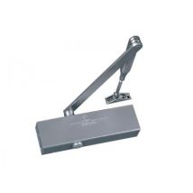Chiudiporta Gr200 Braccio Standard Argento Groom Forza 2/4 - Freno Di Apertura Ce En1154 - Gr200111