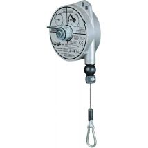 Hoist Typ 9320 – 1-2,5 kg – 2,0 m – Acciaio inox – Molla a spirale – Planeta