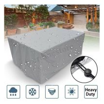 Gabrielle Square Garden Furniture Cover 210d 100 X 100 X 85 Cm Waterproof Garden Furniture Cover Rectangular Patio Table Cover Tear Resistant For 