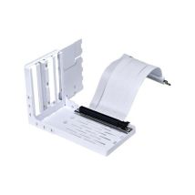 Lian Li A3-1x Vertikaler Gpu-ständer Weiß Aluminium