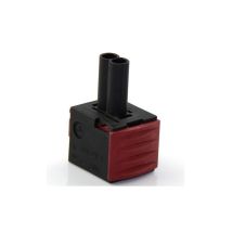AMP – 2-Way Female Automotive Connector – Junior Power Timer – Black/Purple – 37.75mm Height – 29.4mm Length – 21mm Width