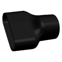 Pluggit Kanalanschluss Für Pluggflex Von Pk150 Auf Pkr75, Ka75-150