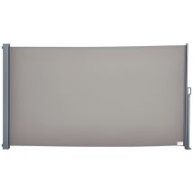 Tenda Parasole Laterale Avvolgibile Impermeabile Resistente Uv 3x1,6 M Alluminio Poliestere