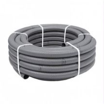Hidroflox PVC-Flexrohre 32 mm – 25 m – flexible Rohre für Entwässerung und Bewässerung – hohe Widerstandsfähigkeit