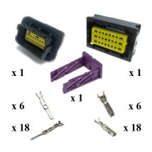 Kit Connettore Framatome Maschio Femmina 24 Vie A Tenuta Stagna