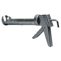 Portacuchillas de acero lustre-galvanizado para pistola de cartucho – Compatible con cartuchos de 310 ml – FRIESS