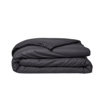 Housse De Couette Today Essential - 240 X 260 Cm - 2 Personnes - 100% Coton Uni - Fusain