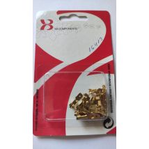 Terminales Faston Macho 4,8mm Sin Aislar (blister De 20 Terminales)