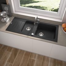 Carea - Duo 2 Becken Einbauspüle