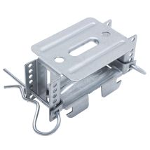 Protektor - Suspensions Directes Pour Plafond, Ajustables Pour Profilé Cd 60/27, Argent, Accessoires Pour Profilés De Plafond, Construction Sèche, 