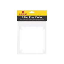 Hotspot – Lint Free Cloths – Reusable and Machine Washable – Ideal for Cleaners, Polishes, and Oils