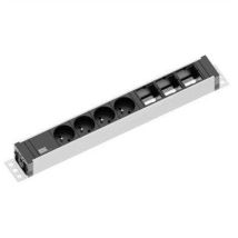 Regleta Universal Negra Bachmann 4 Tomas Cable 3m