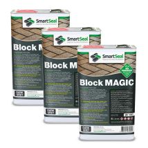 Smartseal – Block Magic Exterior Floor Paint – Dark Grey – 3 Litres – Coverage 3 m²/litre – UV Stable, Stain Resistant