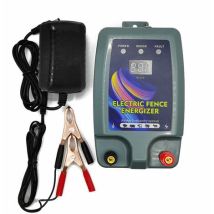 Nvees - Electric Fence For Livestock Animals Fence Energizer High Power 3 Power Modes For Poultry Farm