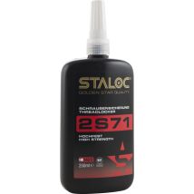2s71 Schraubensicherung Hochfest Rot - Ideal Für Verbindungen Die Nicht Gelöst Werden Sollen, Bis M20, 250ml - Staloc
