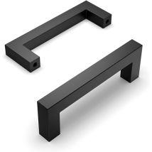 15 Pièces Poignee De Meuble Entraxe 128mm Noir Cuisine Acier Inoxydable Poignée Meuble Cuisine Poignées Pour Placards Poignet De Porte Cuisine Poignet