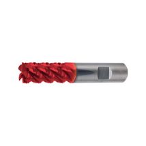 Fresa De Esbozo De Carburo Monobloque De Tipo Nf, Larga, De 45°, Fire, Ø D1 - H10 : 25,0 Mm, Largo Total L1 121 Mm, Largo Corte L2 45 Mm