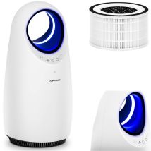 Uniprodo - Luftreiniger Staub Luftwäscher Air Purifier Hepa-filter Aktivkohlefilter 10 Qm