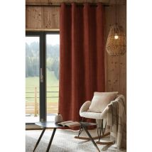 Rideau 140 X 240 Cm – Occultant Total & Thermique – Bjorn Terracotta