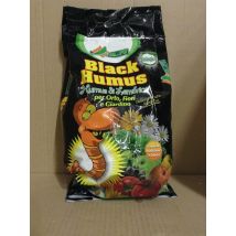 Black Humus Di Lombrico Concime Nutrimento Biologico Fertilizzante 5 Litri