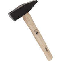 Wgb - Schlosserhammer Basic+ Mit Hickorystiel Ohne Schlagschutz 1000 G