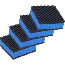 Almohadillas De Goma Antivibración, Paquete De 4, 2 X 2 Pulgadas, Alfombrilla De Aislamiento Central De Eva Resistente, Patas De Goma Para Compresor 