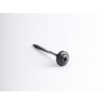 Onduline – Bitumen Corrugated Fixing Screws – 65mm – Bag of 100 – Brown – High-Quality Steel