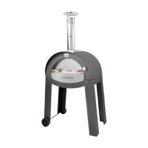 Forno Portatile A Legna 'clemy 80' Cm. 117 X 85 X H 191 (lxpxh Esterno) - Antracite