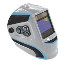 Maschera Da Saldatore Gys 068650 Lcd Ergotech+ 5-9/9-13 Argento
