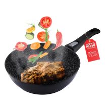 Resto Tiefe Antihaft-pfanne 26 Cm Schwarz Aluminium