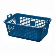 Korb L620xb425xh250mm 45 L Polyethylen Blau - Lockweiler