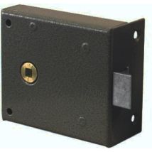 JPM – 1550000101 – Caño de caña chapado horizontal 95 mm – Perno de acero reversible, seguidor de bronce de aluminio