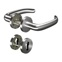 Manija de puerta corredera CORE+8999 8mm Acero inoxidable Forma U