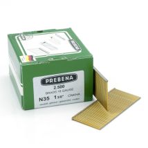 Prebena N38cnkha Set De Clous Pour Cloueur Longueur 38 Mm 2500 Pc(s)