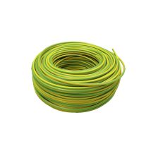 Cable Eléctrico Flexible 50 Mm (1 Metro) Tierra (color: Verde-amarillo) Hv07v-k