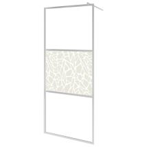 Mampara De Ducha A Ras De Suelo Con Cristal Efecto Piedra Esg 140x195 Cm 020002131