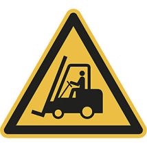 Segnali di avvertimento autoadesivi triangolari – 100 mm – Conformi ad ASR A1.3 e ISO 7010 – HOFFMANN